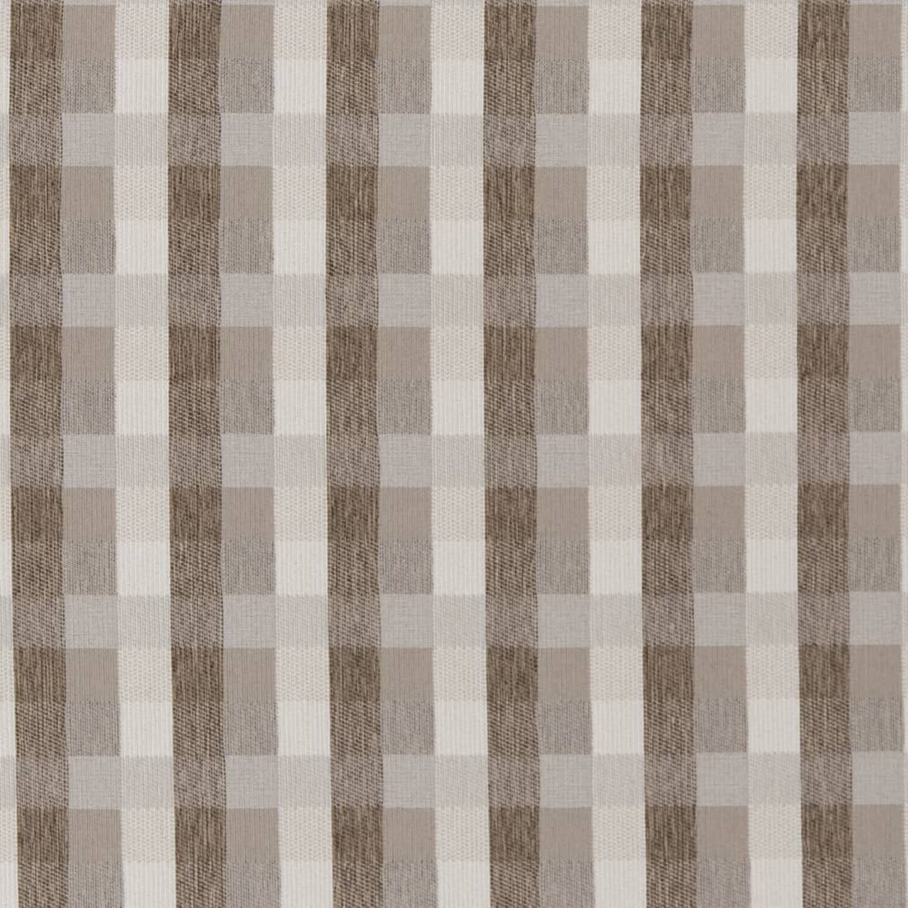 Dove - Beige & Taupe Check & Houndstooth,Plaid Upholstery Fabric 54 Inches"